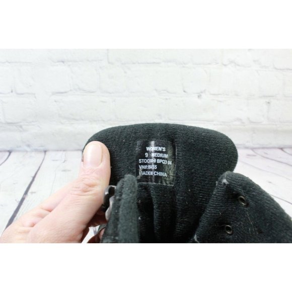 LL Bean Black Suede Mesh High Top Mountain Classic Hikers Boots Size 9 M - Picture 7 of 9